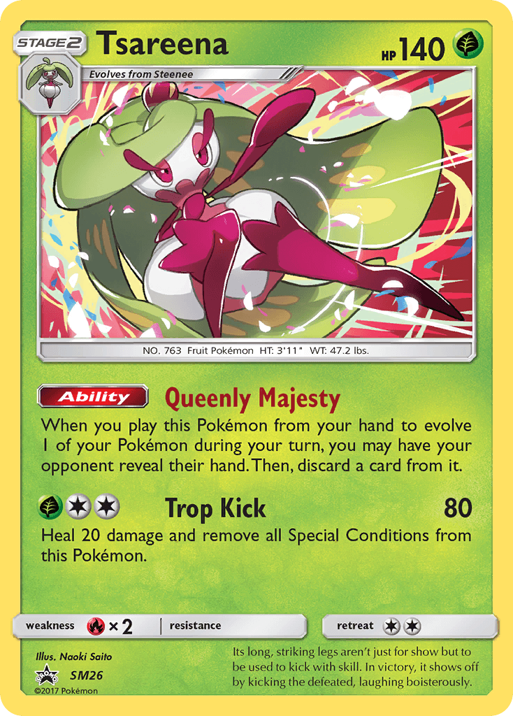 Tsareena: SM Black Star Promos