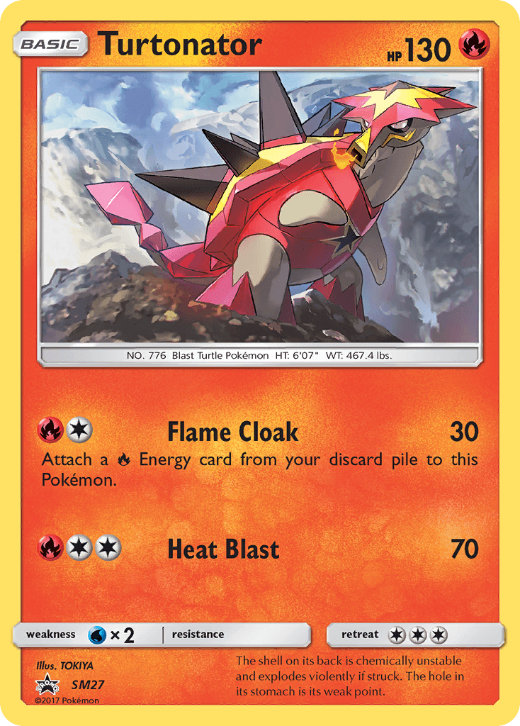 Turtonator: SM Black Star Promos