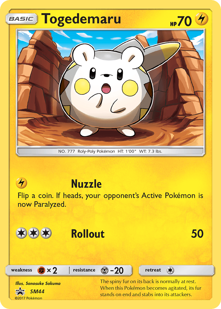 Togedemaru: SM Black Star Promos
