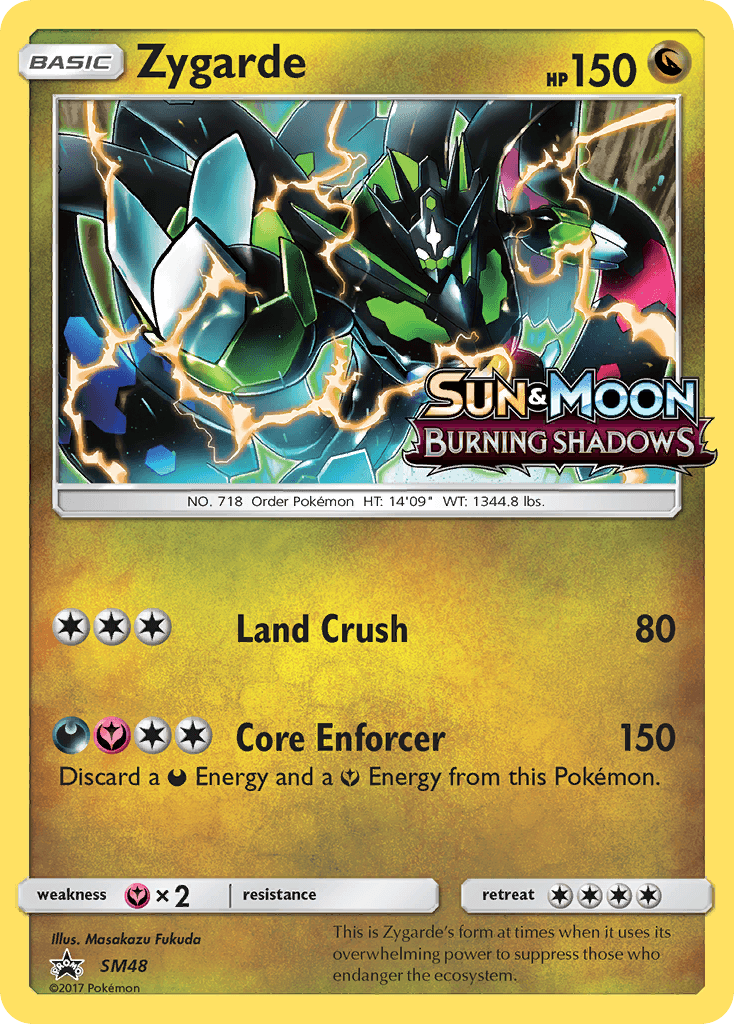 Zygarde: SM Black Star Promos