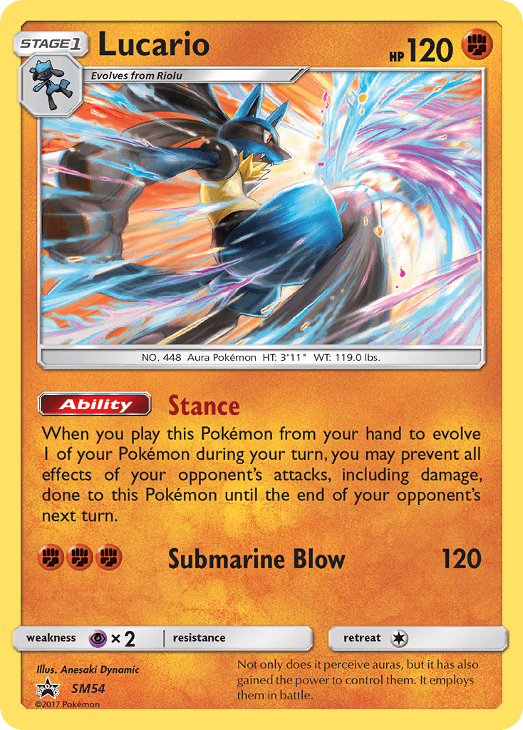 Lucario: SM Black Star Promos