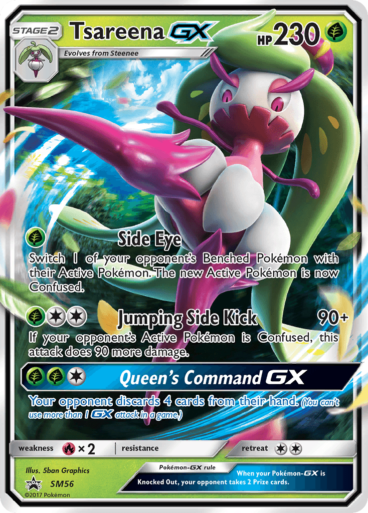 Tsareena-GX: SM Black Star Promos