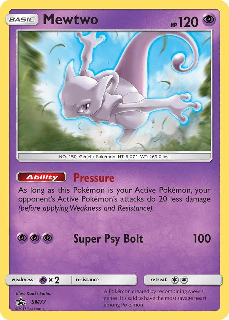 Mewtwo: SM Black Star Promos