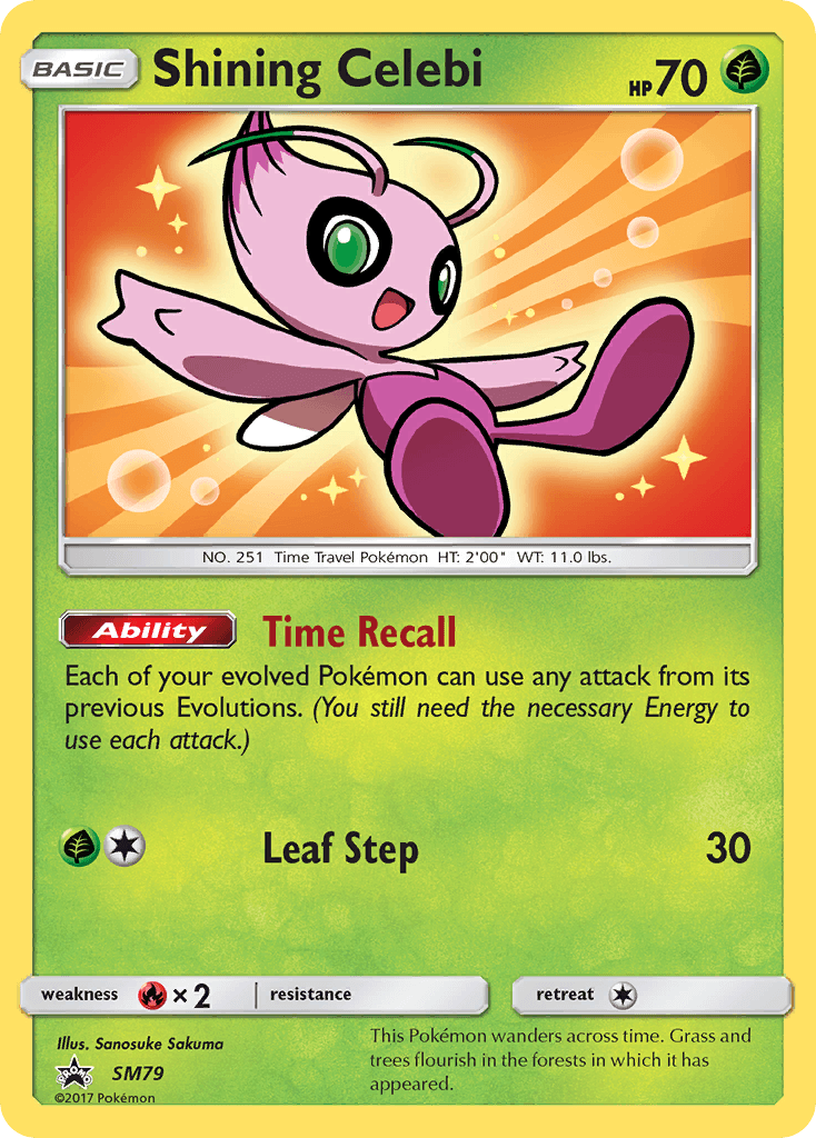 Shining Celebi: SM Black Star Promos