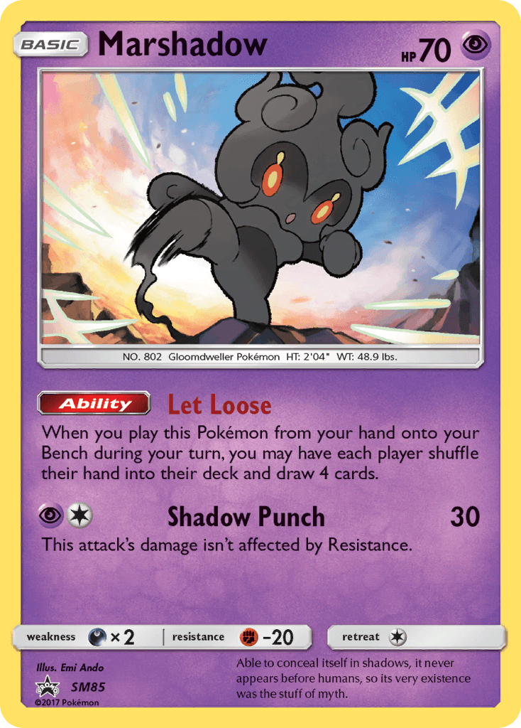 Marshadow: SM Black Star Promos