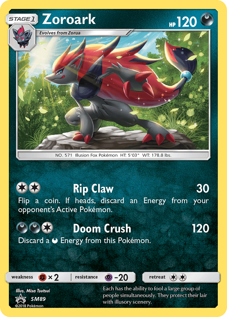Zoroark: SM Black Star Promos