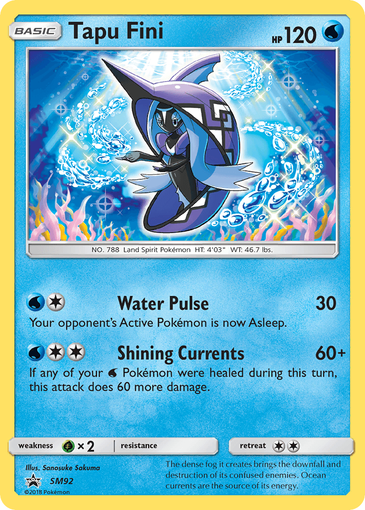 Tapu Fini: SM Black Star Promos