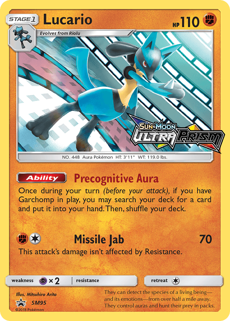 Lucario: SM Black Star Promos