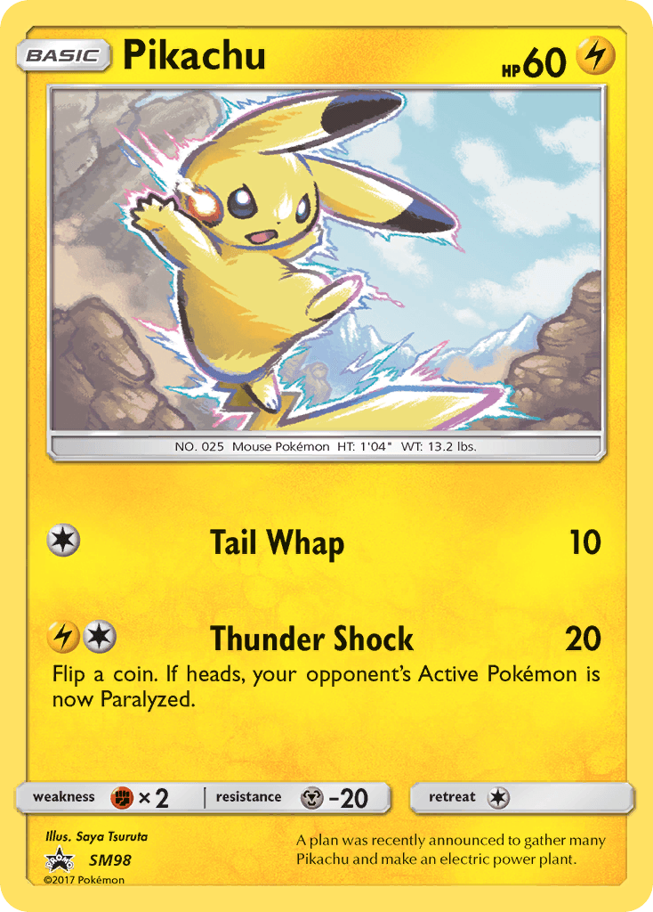 Pikachu: SM Black Star Promos
