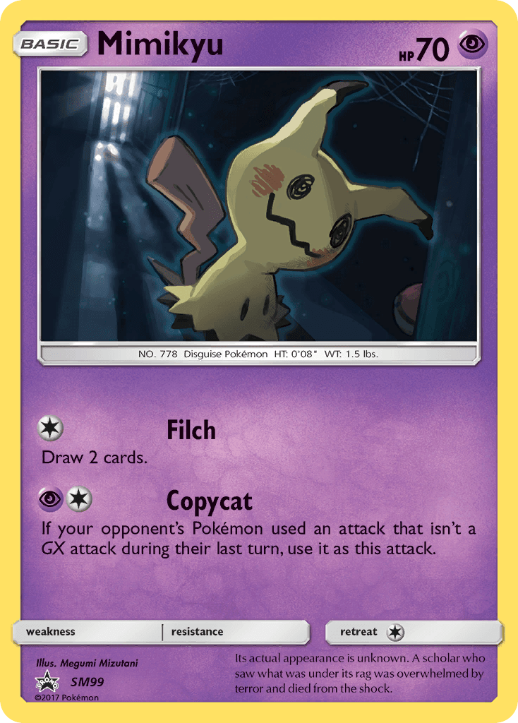 Mimikyu: SM Black Star Promos