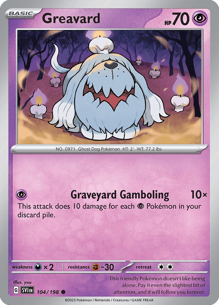 Greavard: Scarlet & Violet