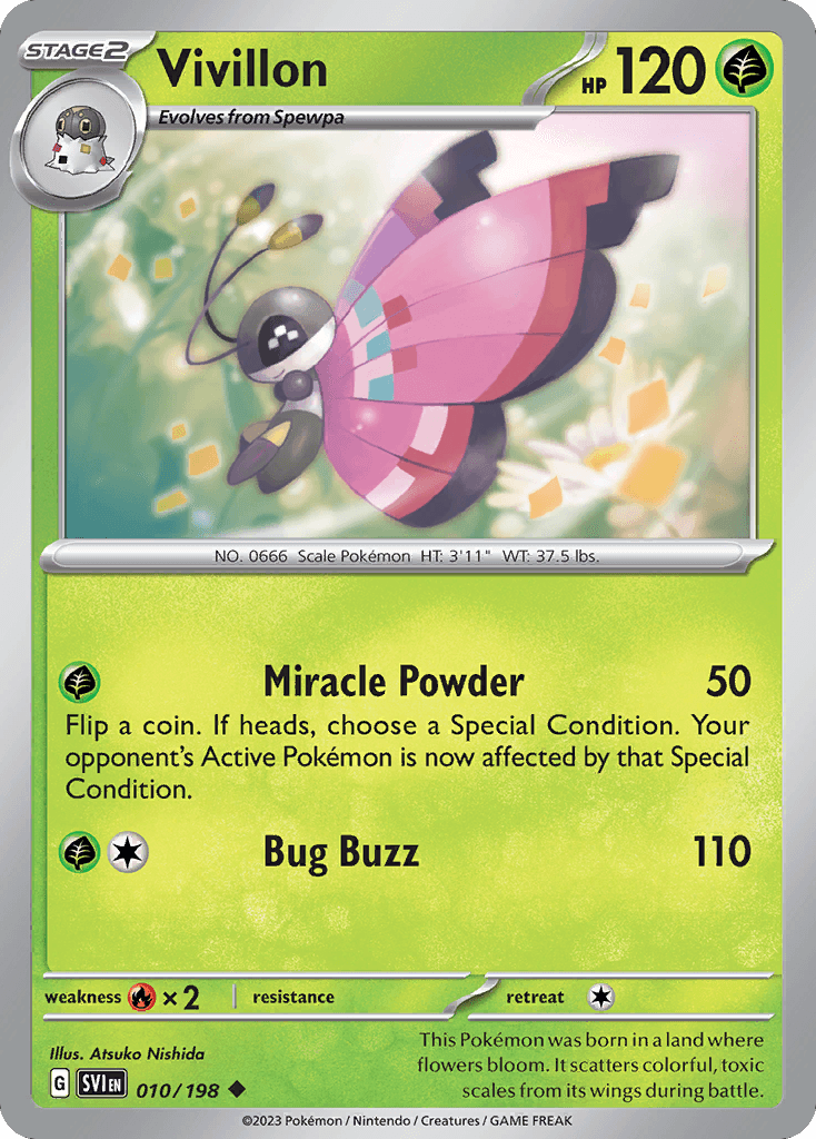 Vivillon: Scarlet & Violet