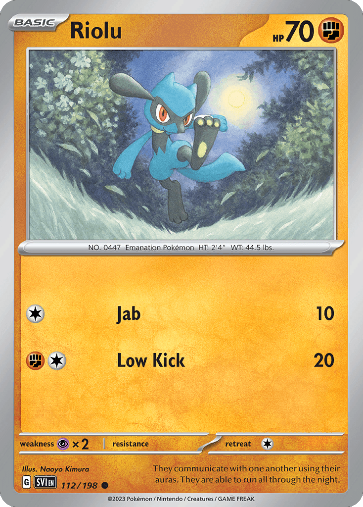 Riolu: Scarlet & Violet