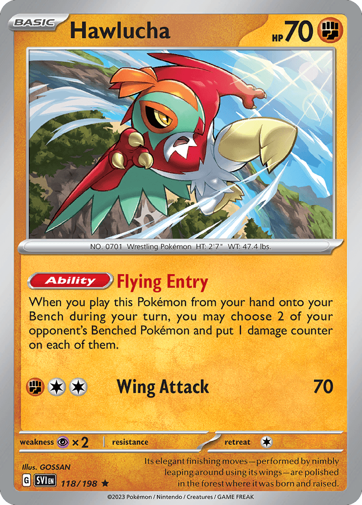Hawlucha: Scarlet & Violet