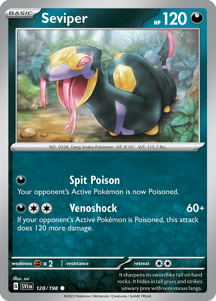 Seviper: Scarlet & Violet