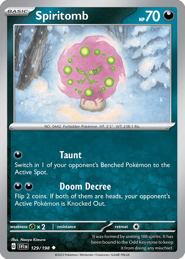 Spiritomb: Scarlet & Violet