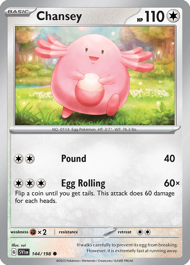 Chansey: Scarlet & Violet