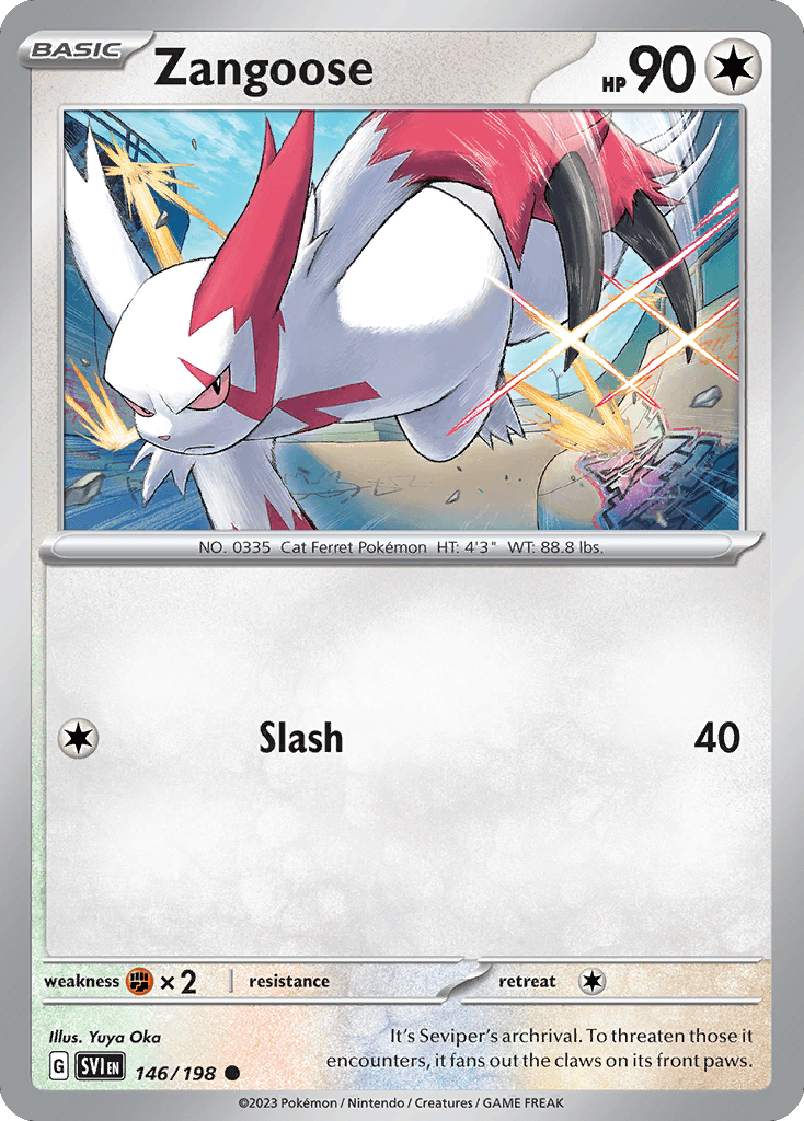 Zangoose: Scarlet & Violet
