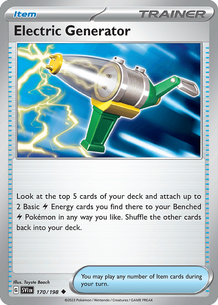 Electric Generator: Scarlet & Violet