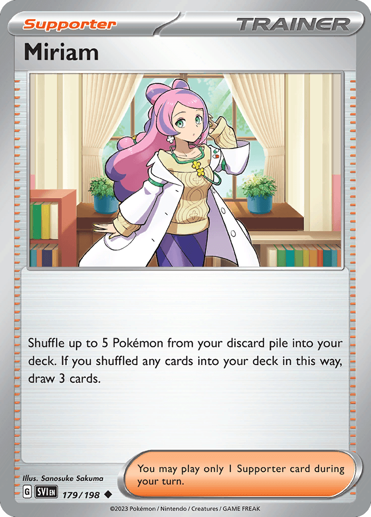 Miriam: Scarlet & Violet