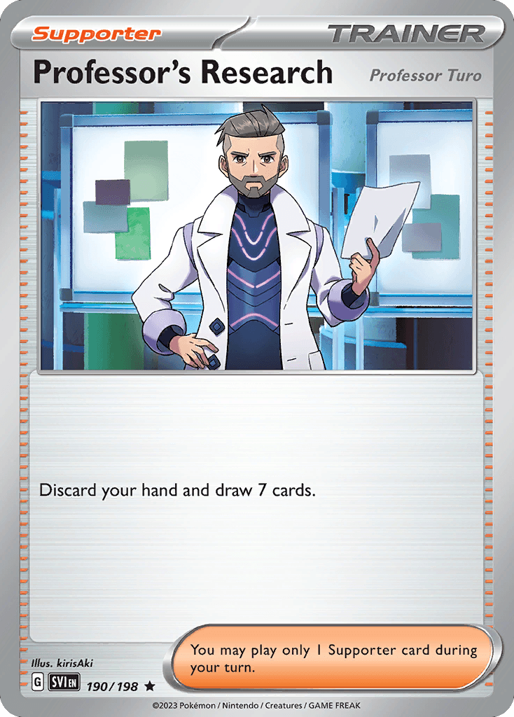 Professor's Research (Professor Turo): Scarlet & Violet