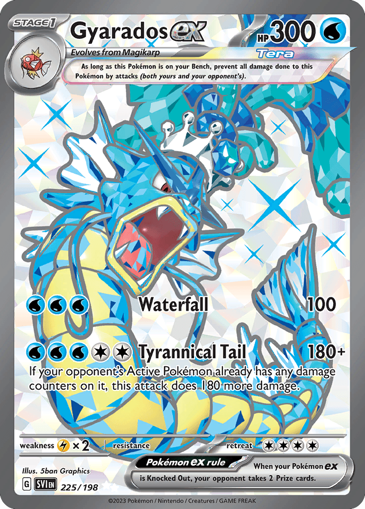 Gyarados ex: Scarlet & Violet