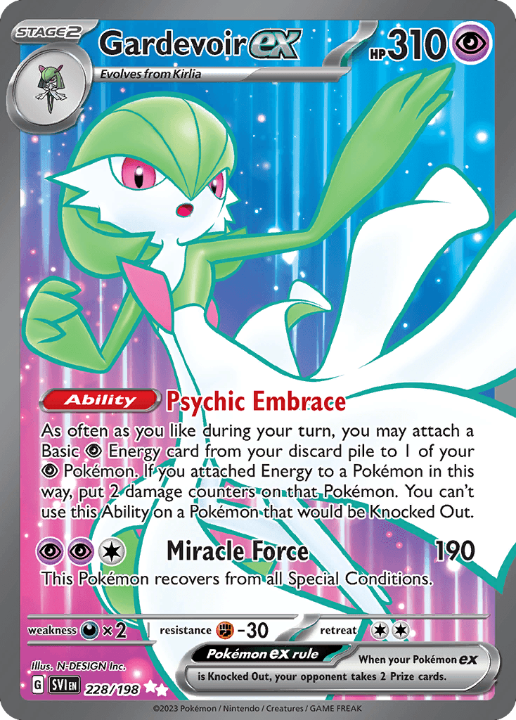 Gardevoir ex: Scarlet & Violet