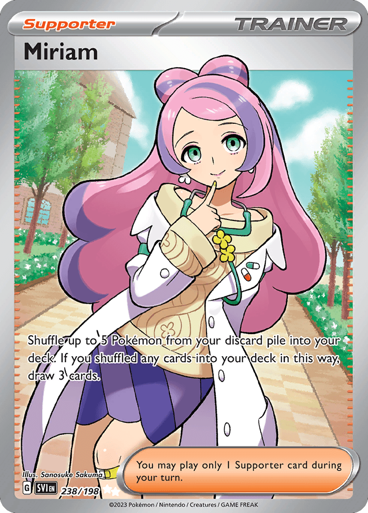 Miriam: Scarlet & Violet