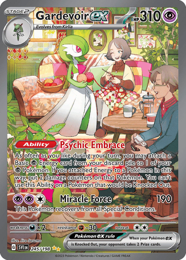 Gardevoir ex: Scarlet & Violet