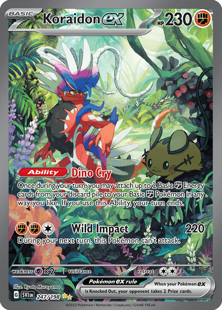 Koraidon ex: Scarlet & Violet