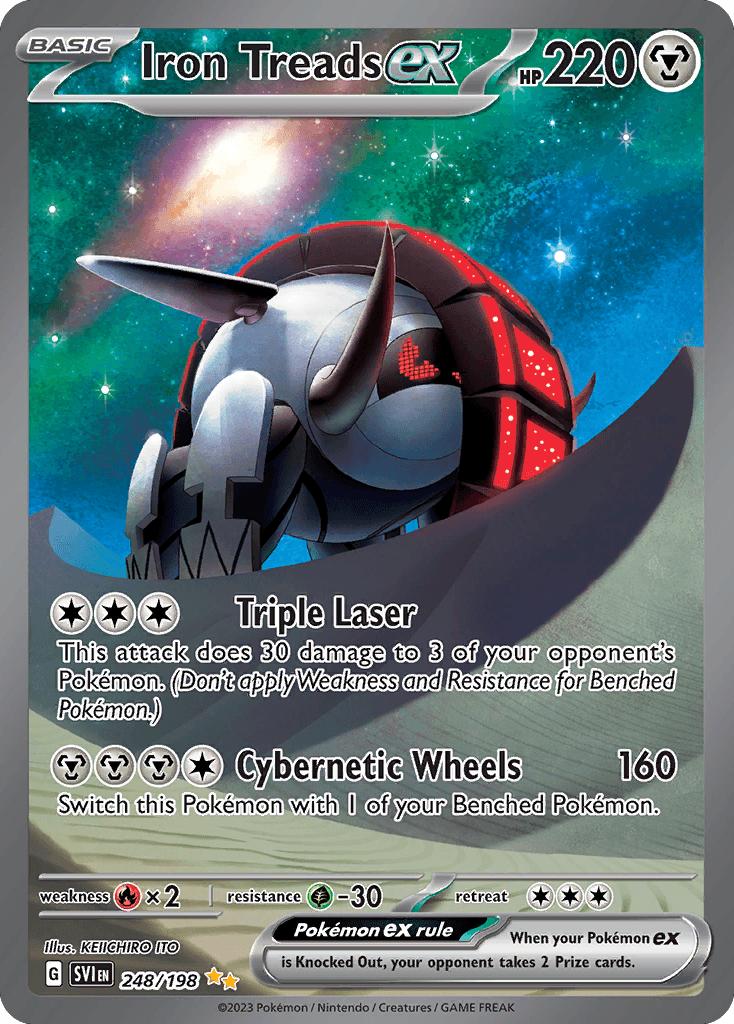 Iron Treads ex: Scarlet & Violet