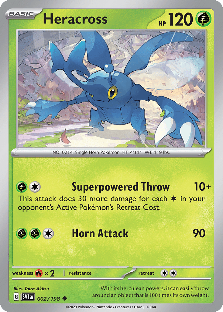 Heracross: Scarlet & Violet