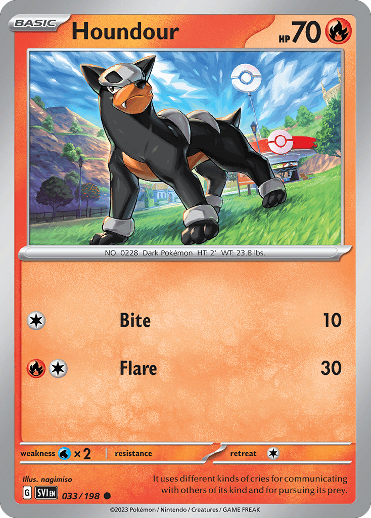 Houndour: Scarlet & Violet