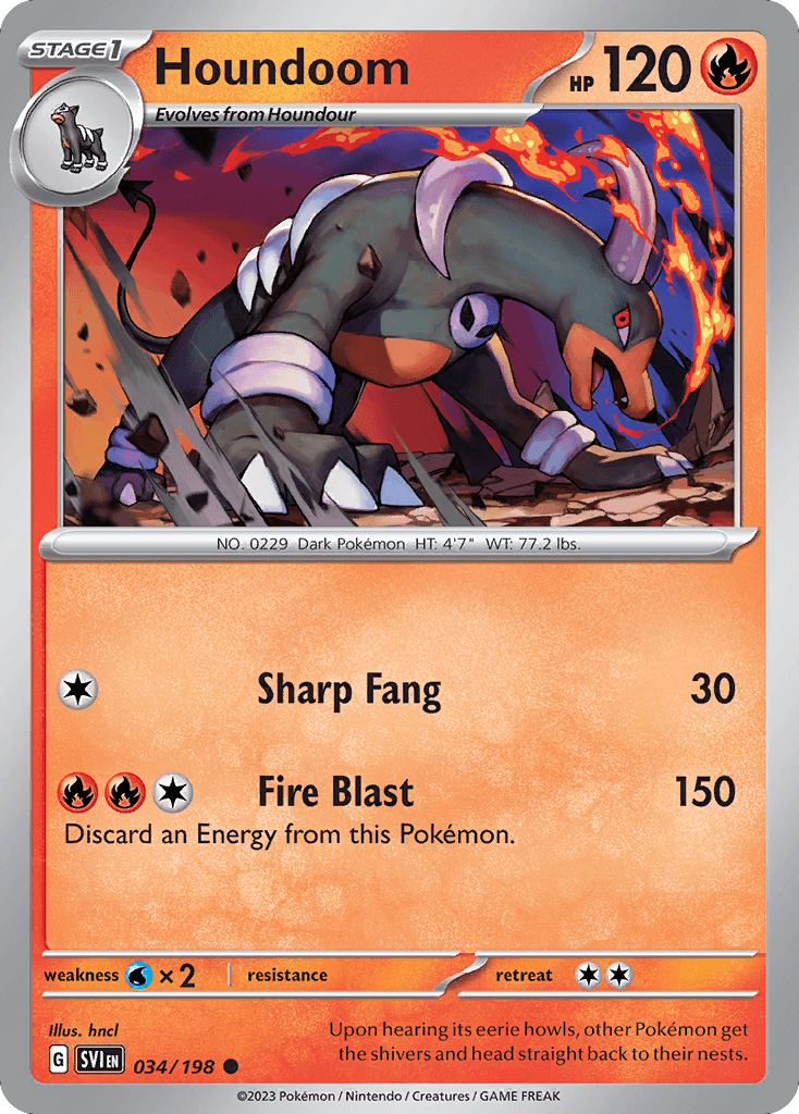 Houndoom: Scarlet & Violet
