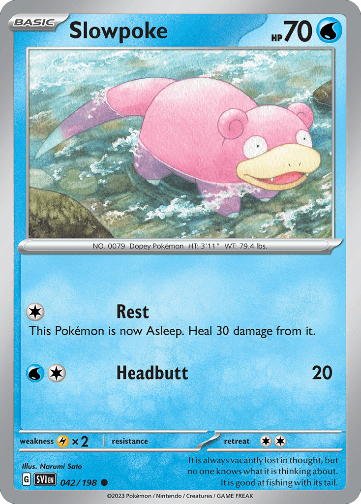 Slowpoke: Scarlet & Violet