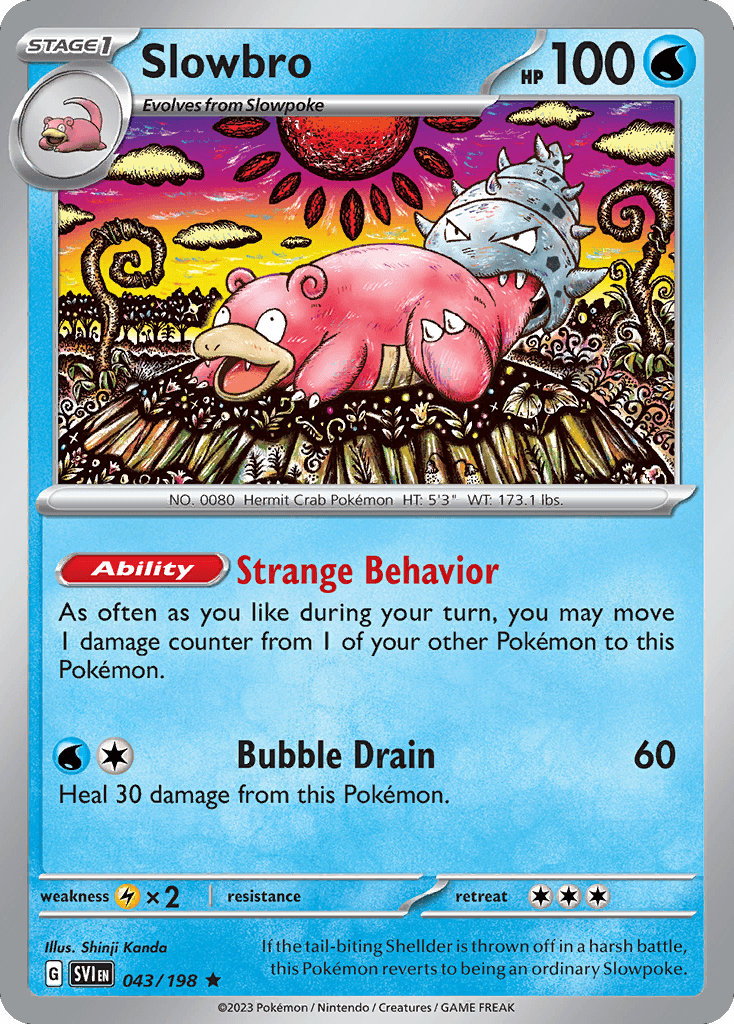 Slowbro: Scarlet & Violet