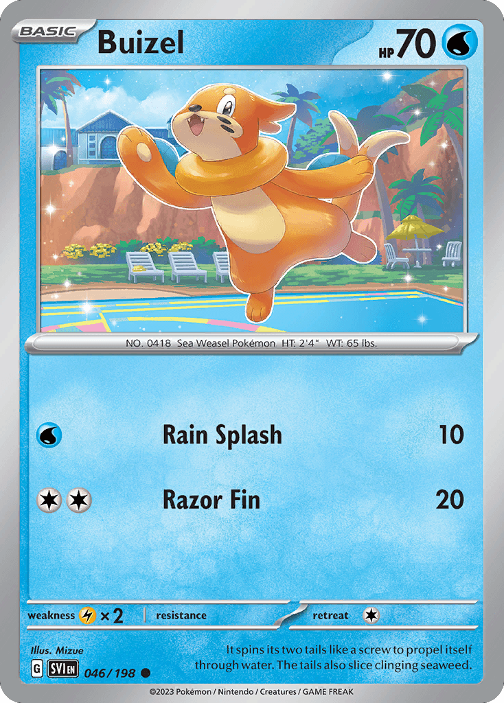 Buizel: Scarlet & Violet