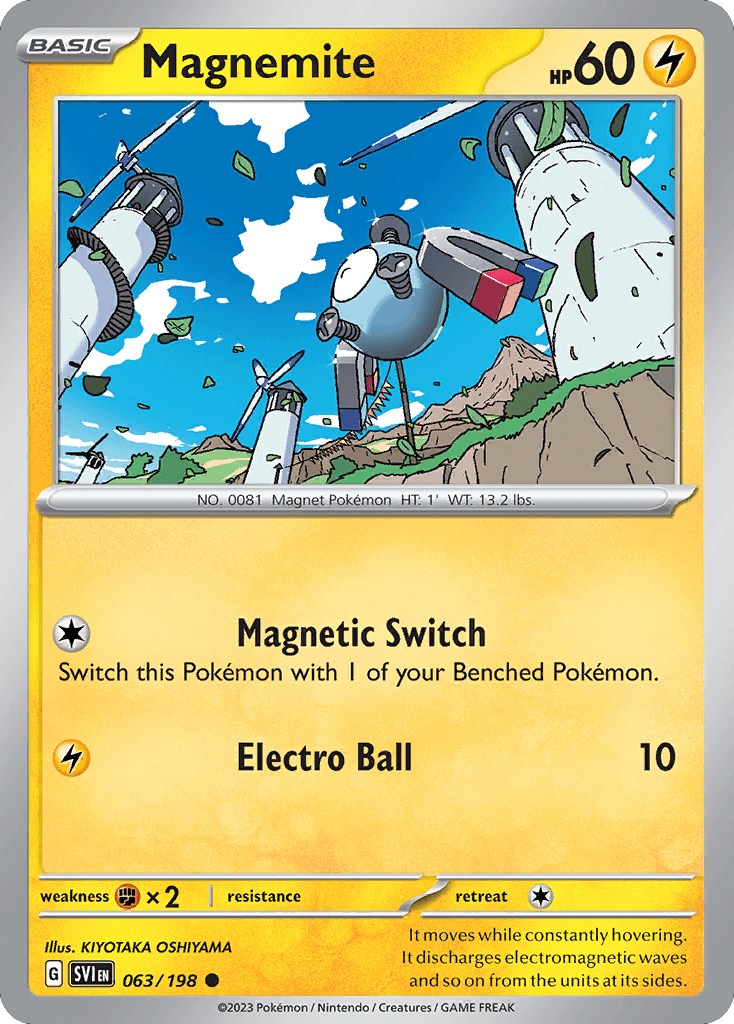 Magnemite: Scarlet & Violet