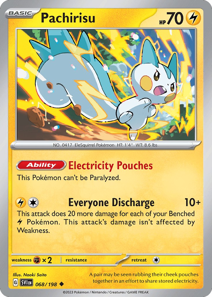 Pachirisu: Scarlet & Violet