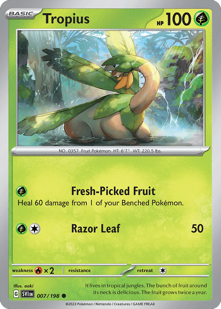 Tropius: Scarlet & Violet