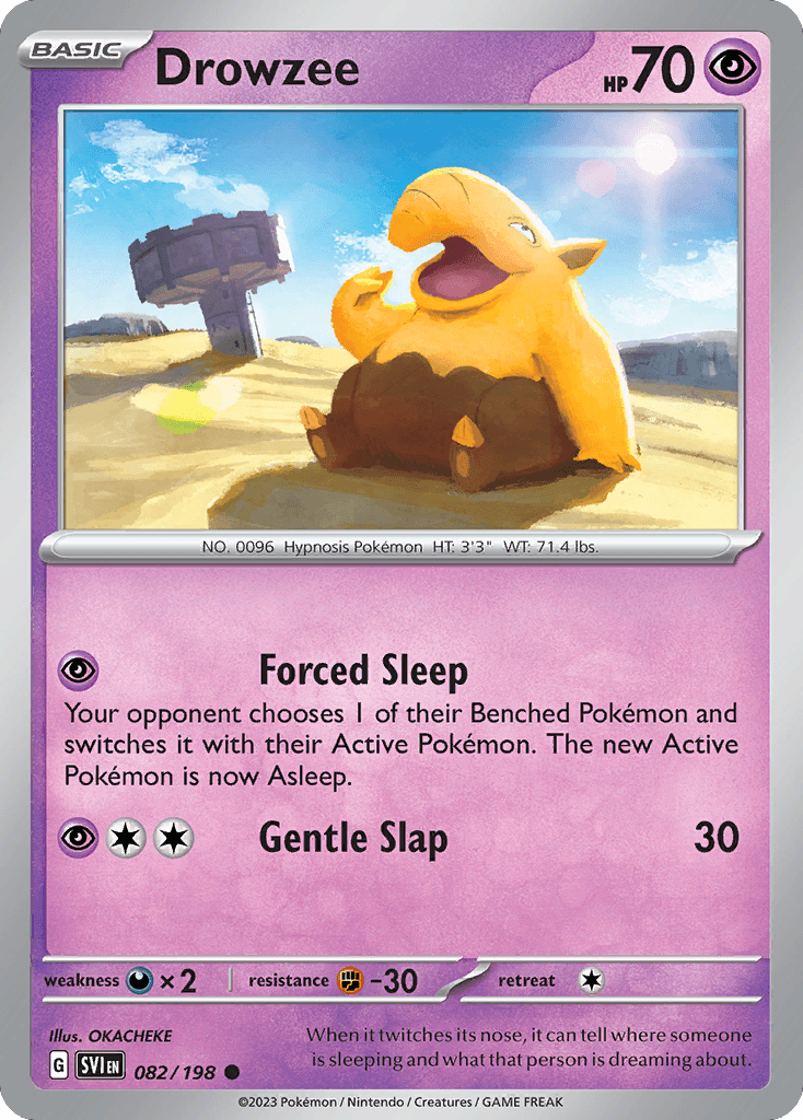 Drowzee: Scarlet & Violet