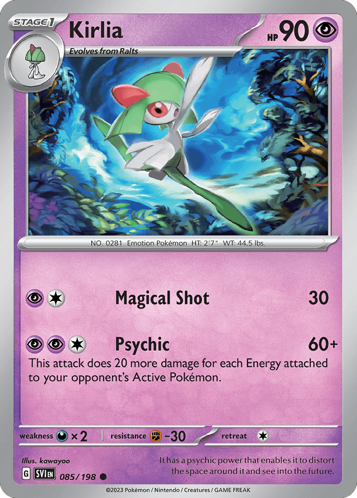 Kirlia: Scarlet & Violet
