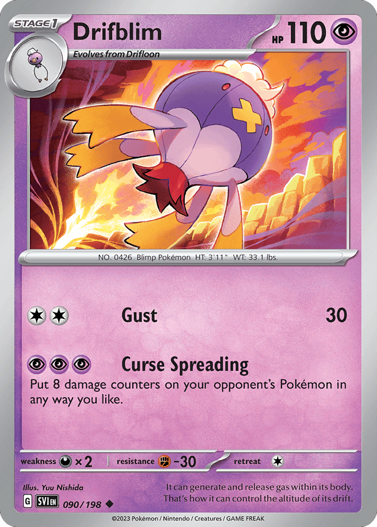 Drifblim: Scarlet & Violet