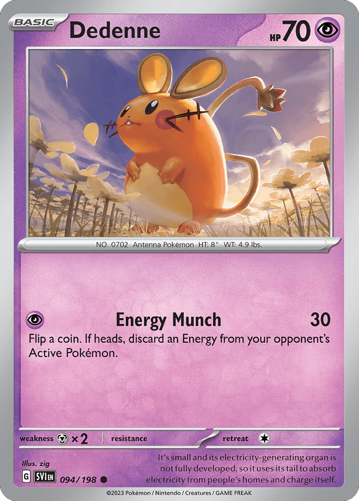 Dedenne: Scarlet & Violet