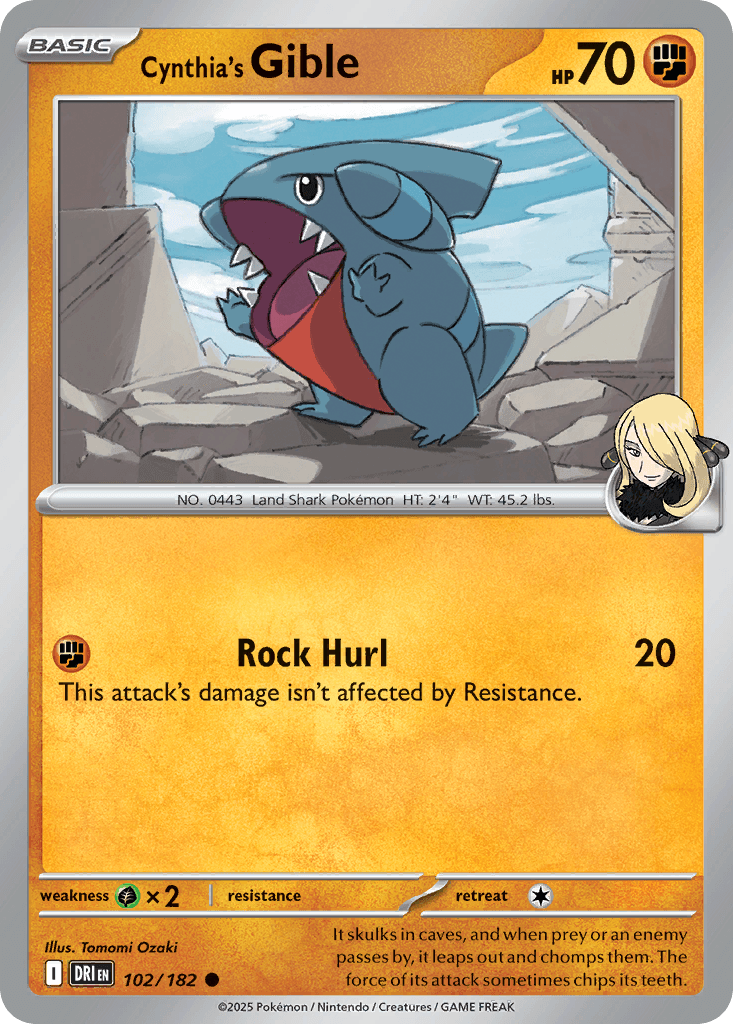 Cynthia's Gible: Destined Rivals
