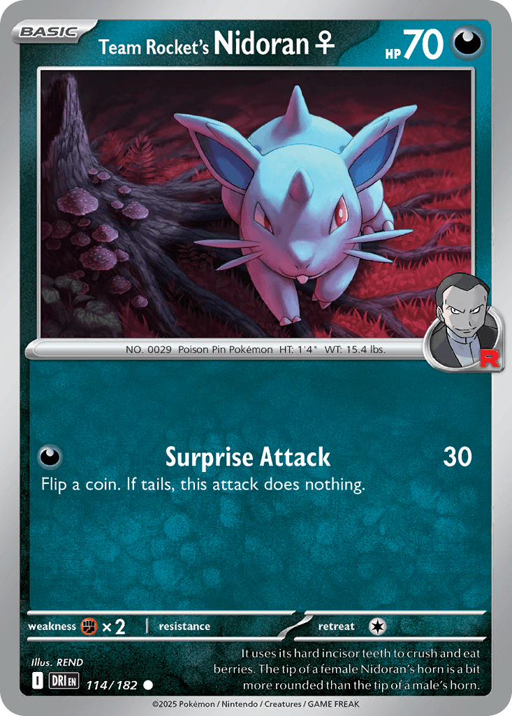 Team Rocket's Nidoran♀: Destined Rivals