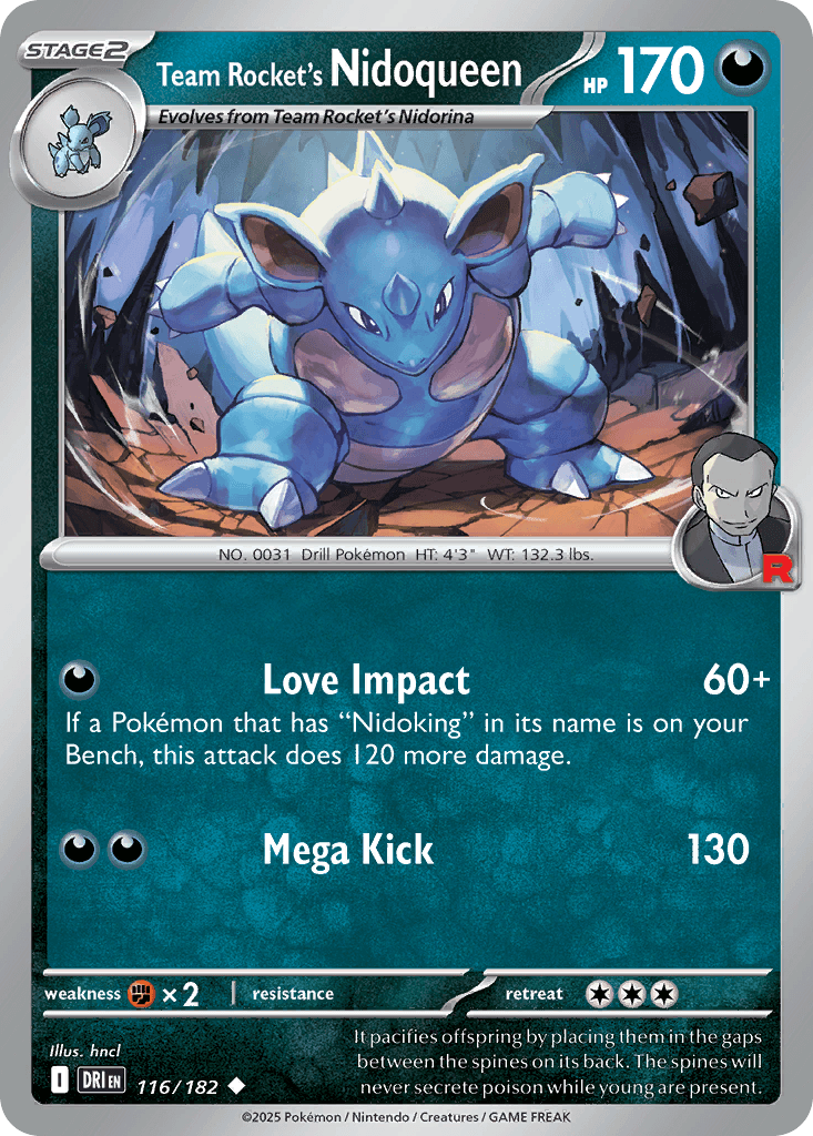 Team Rocket's Nidoqueen: Destined Rivals