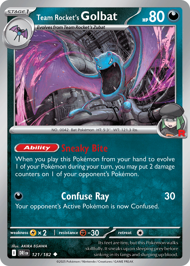 Team Rocket's Golbat: Destined Rivals