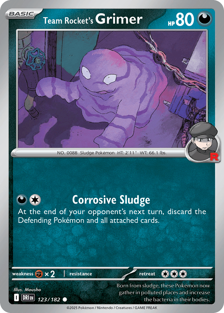 Team Rocket's Grimer: Destined Rivals