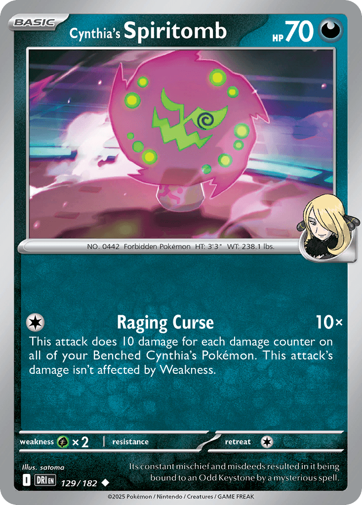Cynthia's Spiritomb: Destined Rivals